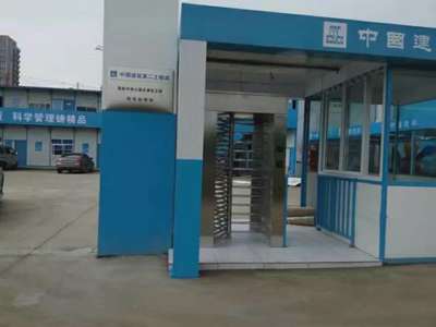 全高十字转闸小区员工通道进出口门防尾随工厂工地转闸三辊闸